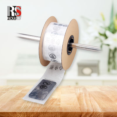 کیسه اتوماتیک ضد ایستاتیک کیسه های بسته بندی پوشاک پلی پلاستیکی LDPE