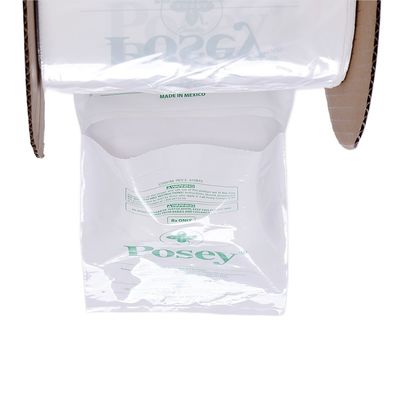 LDPE شفاف پلاستیکی پیش باز شده پولی کیسه در یک رول سمت Gusset اتوماتیک کیسه برای لباس