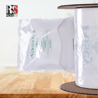 LDPE شفاف پلاستیکی پیش باز شده پولی کیسه در یک رول سمت Gusset اتوماتیک کیسه برای لباس