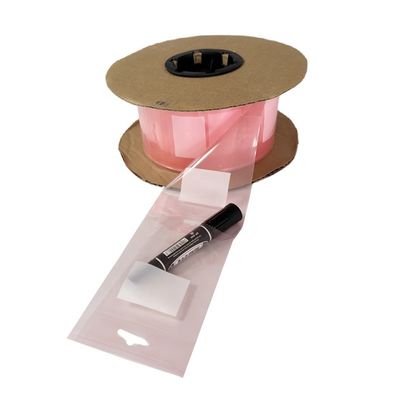 کیسه اتوماتیک LDPE کیسه های قبل از باز شدن در یک رول 1.5 میلی متر ضخامت چاپ