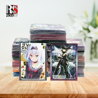 PP هولوگرام تجارت بازی کارت آستین Yugioh TCG کارت محافظ