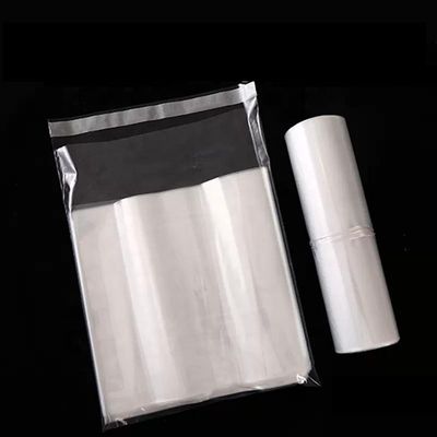 کیسه پلاستیکی با دوام برای پوشاک خود چسبنده کیسه مهر و موم ساختار مواد LDPE