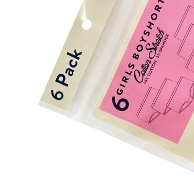 PET / VMPET / CPP Zipper Printed Poly Bag برای بیکینی / جوراب ابریشم / بسته بندی جوراب