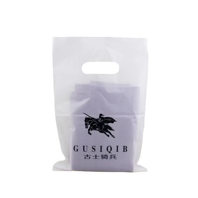 دستگیره مرسوم Mylar Die Cut Poly Bags کیسه هدیه پلاستیکی قابل بازیافت کیسه خرید