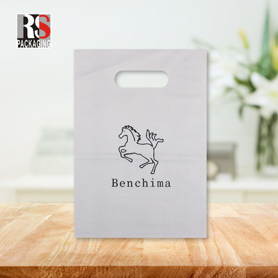 دستگیره مرسوم Mylar Die Cut Poly Bags کیسه هدیه پلاستیکی قابل بازیافت کیسه خرید