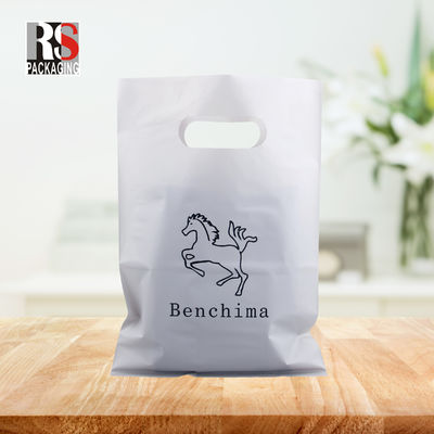 دستگیره مرسوم Mylar Die Cut Poly Bags کیسه هدیه پلاستیکی قابل بازیافت کیسه خرید