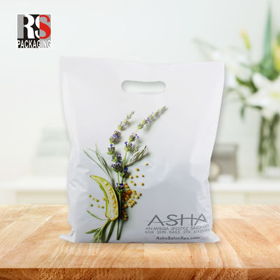 دستگیره مرسوم Mylar Die Cut Poly Bags کیسه هدیه پلاستیکی قابل بازیافت کیسه خرید