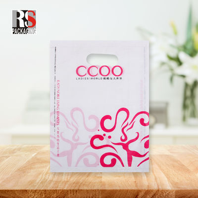 PE دسته کیف خرید کتر مرطوب تشکر کیف خرید برای بسته بندی فروشگاه کتاب