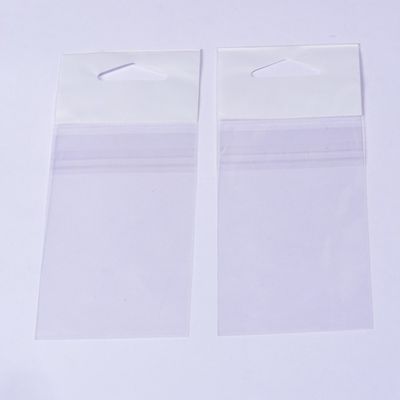 بسته بندی مجدد Opp Header Self Adhesive Opp Bag برای بسته بندی یکبار مصرف
