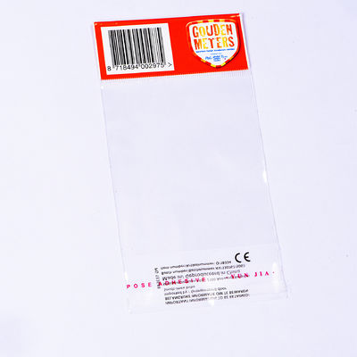 بسته بندی مجدد Opp Header Self Adhesive Opp Bag برای بسته بندی یکبار مصرف