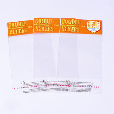 بسته بندی مجدد Opp Header Self Adhesive Opp Bag برای بسته بندی یکبار مصرف