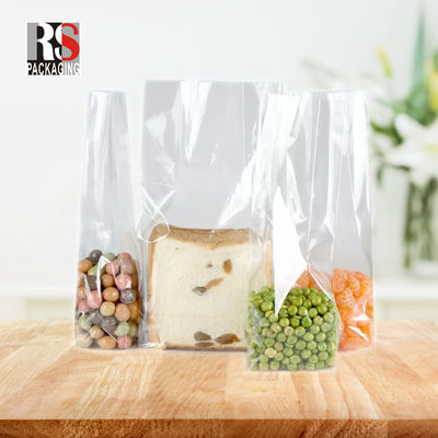 کیسه ی فلز صنعتی مواد غذایی با دستگیره ی مسطح 4x8x20 سانتی متر