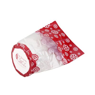 بسته بندی شکلات Opp Header Bag Self Adhesive Seal Clear OPP Cello Bag برای میان وعده ها