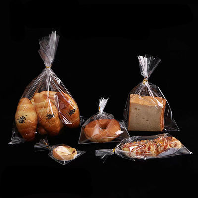 مواد غذایی صنعتی OPP LDPE کیسه های نان و نان بسته بندی شده برای ذخیره سازی نانوایی