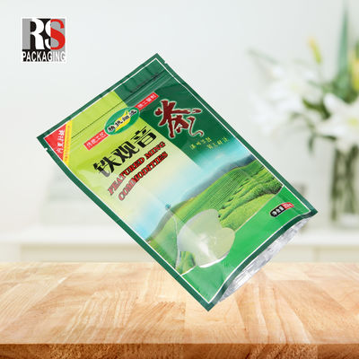 چاپ گاوشکاری کیسه پلی لایه دار مایلار 3 لایه قابل بازپوشاندن برای بسته بندی چای