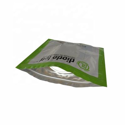 اندازه سفارشی نوارهای LED Zip Lock کیسه های بسته بندی پلاستیکی برای بسته بندی الکترونیک
