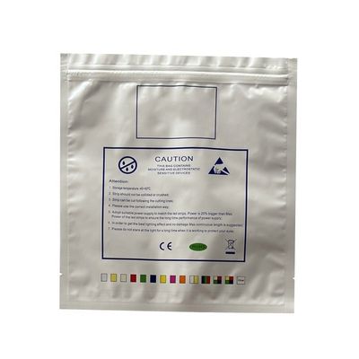 اندازه سفارشی نوارهای LED Zip Lock کیسه های بسته بندی پلاستیکی برای بسته بندی الکترونیک