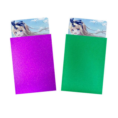 پلاستیک سفارشی 100pcs 67*92Mm ضد گرد و غبار شفاف کارت عکاسی هنر هولوگرافیک کارت های تجاری