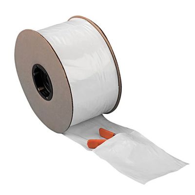 کیسه‌های پلی اتیلن (PE) از پیش باز شده سفارشی روی رول برای سیستم‌های کیسه‌گیری خودکار