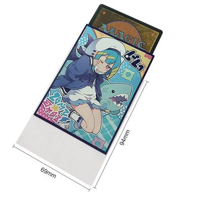 Wholesale Custom Printed Soft PVC Card Sleeves With Magnetic Protector Matte Finish