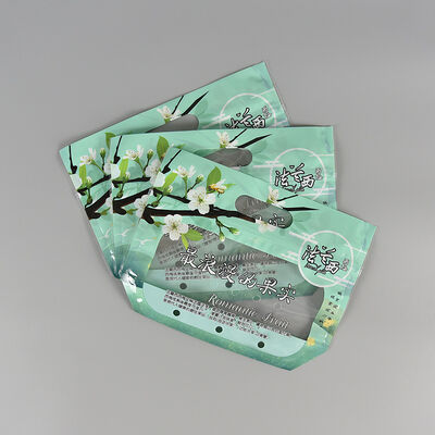 بسته های سبزیجات پلاستیکی شفاف و شفاف با چاپ سفارشی