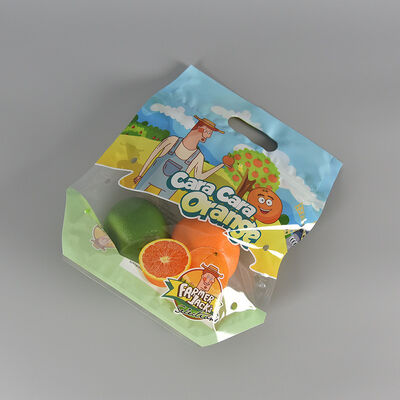 کیسه بسته‌بندی شفاف ضد مه با دستگیره زیپی برای نگهداری میوه و سبزیجات تازه با طراحی سفارشی از جنس پلاستیک درجه غذایی