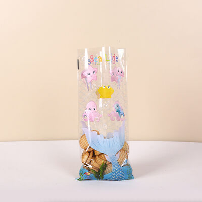 درمان طراحی منحصر به فرد سفارشی جشن هالووین کریسمس کیسه های پلاستیکی برای تزئینات و ذخیره سازی