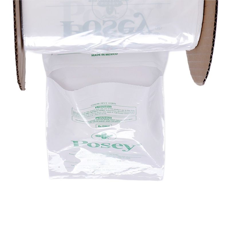 LDPE شفاف پلاستیکی پیش باز شده پولی کیسه در یک رول سمت Gusset اتوماتیک کیسه برای لباس