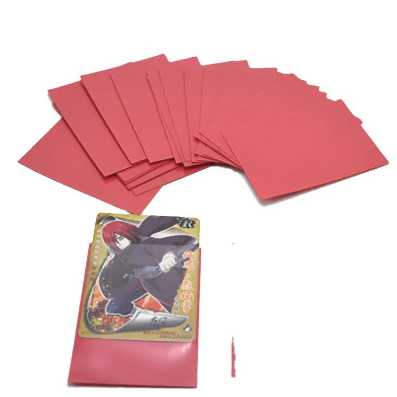 لوگو سفارشی ODM شفاف نرم پلاستیکی تجارت کارت محافظ آستین برای انیمیشن Yugioh Mtg Tcg