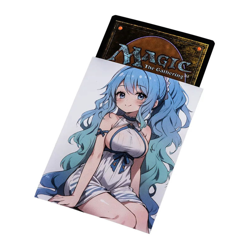 66 * 91 MM رنگ جامد مات ورزش بیسبال Yugioh بازی تجارت مناسب کامل استاندارد کارت دار آستین