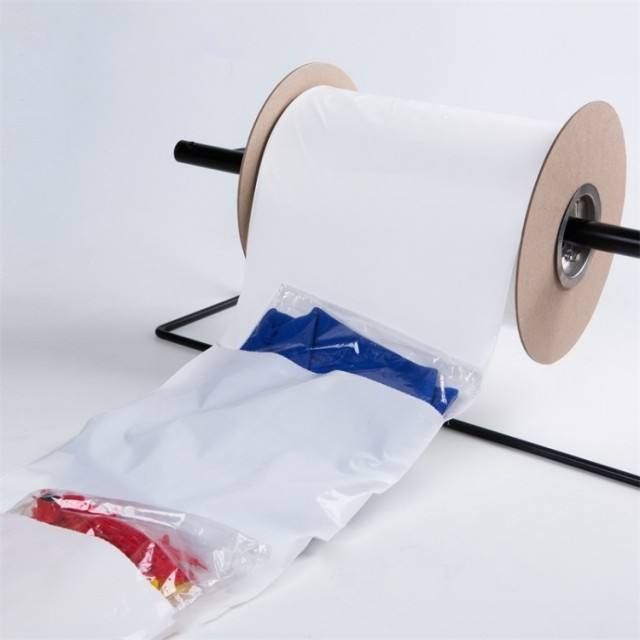 کیسه های پلی اتیلن خودکار پرکننده LDPE سفارشی روی رول برای بسته بندی