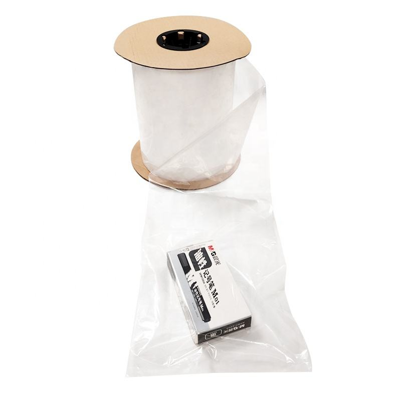 White And Clear Perforated Custom Pre Opened Poly Bags Auto Bags On Rolls